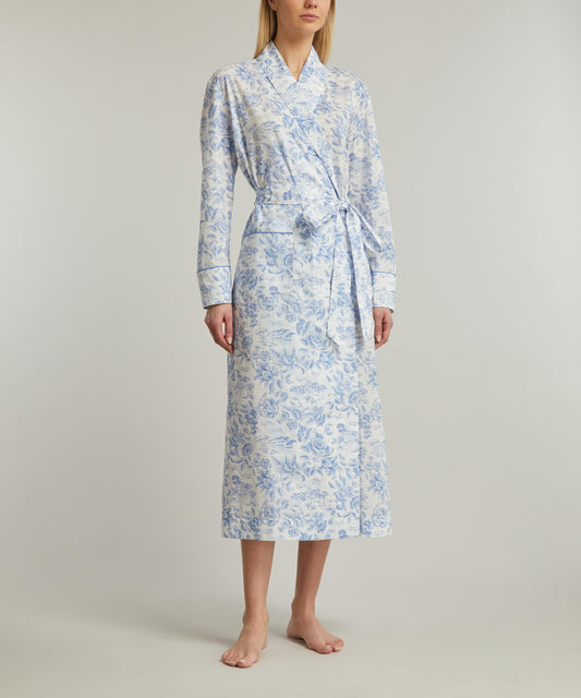 Delft Lagoon Tana Lawn™ Cotton Classic Robe