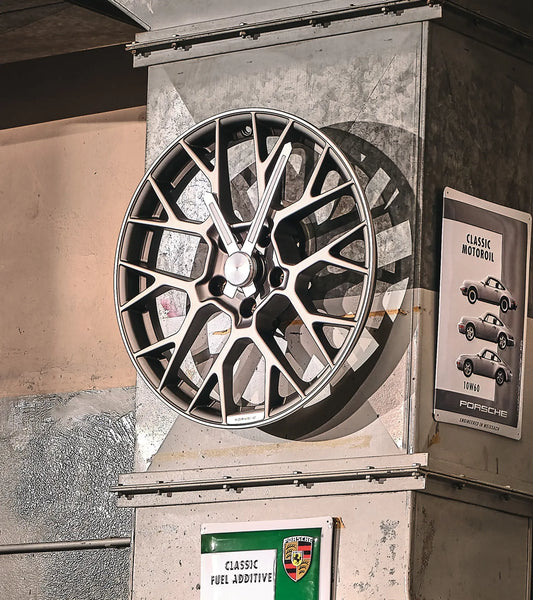 Wheel Rim Wall Clock – Porsche Originals