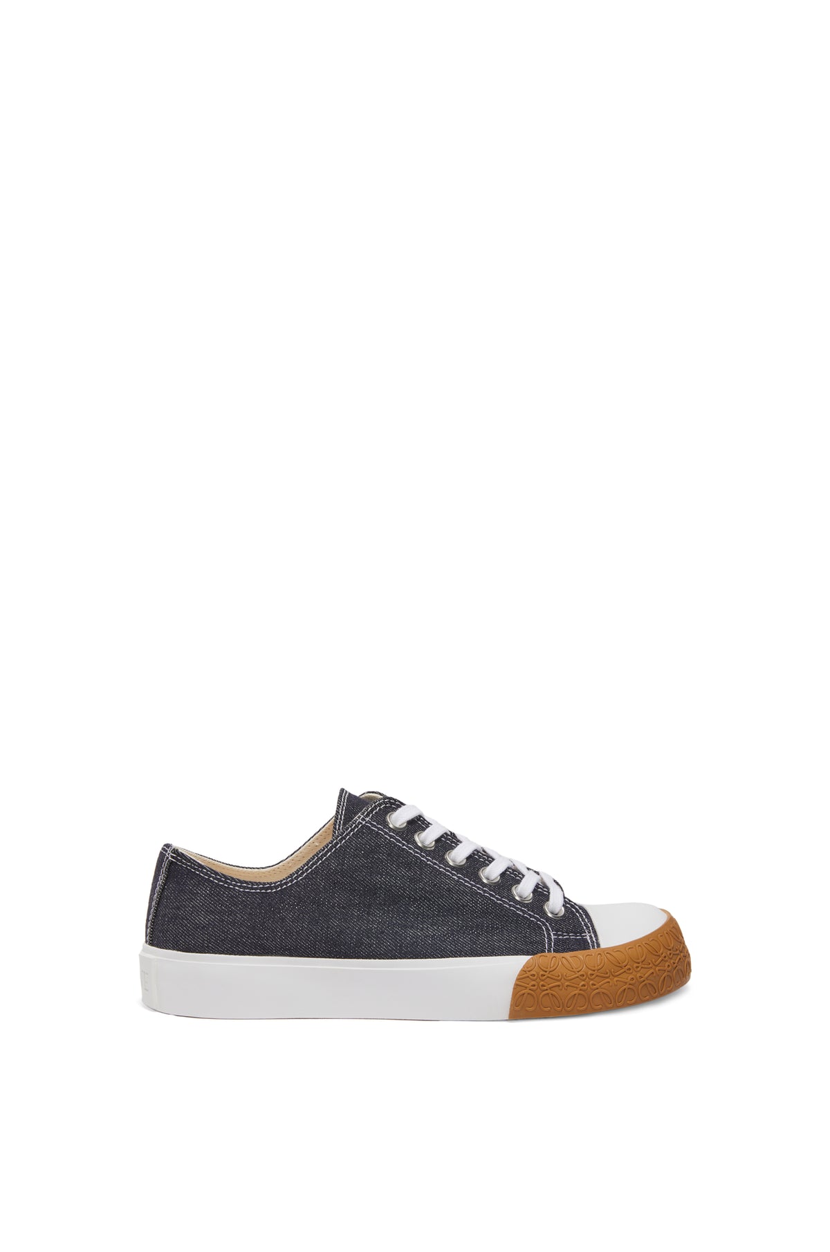 Bloc Sneaker In Denim