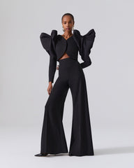 High-Rise Wide-Leg Pants