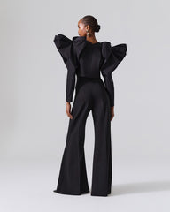 High-Rise Wide-Leg Pants