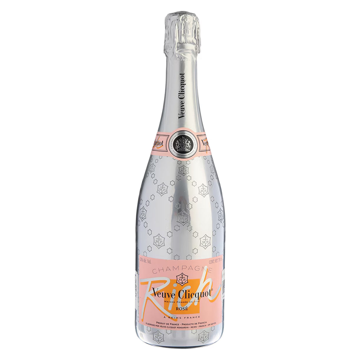 Veuve Clicquot Rich Rosé Bottle Naked(Served over ice)