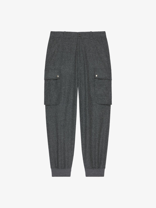 Cargo Pants In Wool