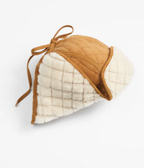 Hat Lambskin Beige