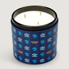 Vanisia Blue Leather Candle