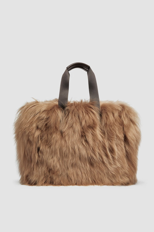 Caradoc Shearling Tote Bag