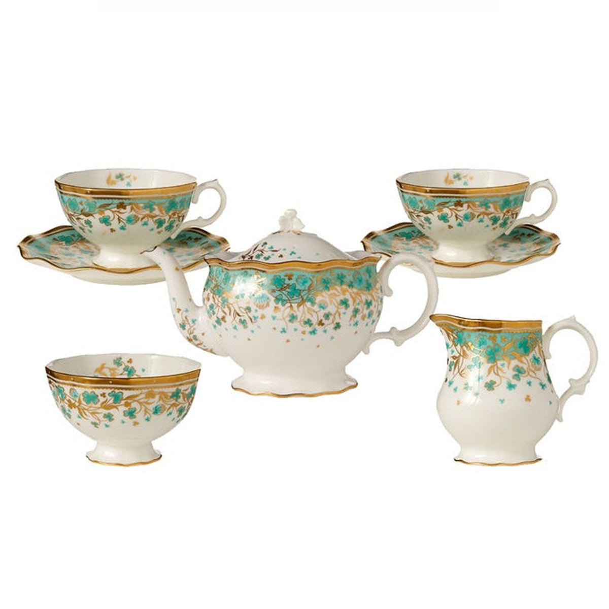 Fortnum's Cloverleaf Tea for Two Set