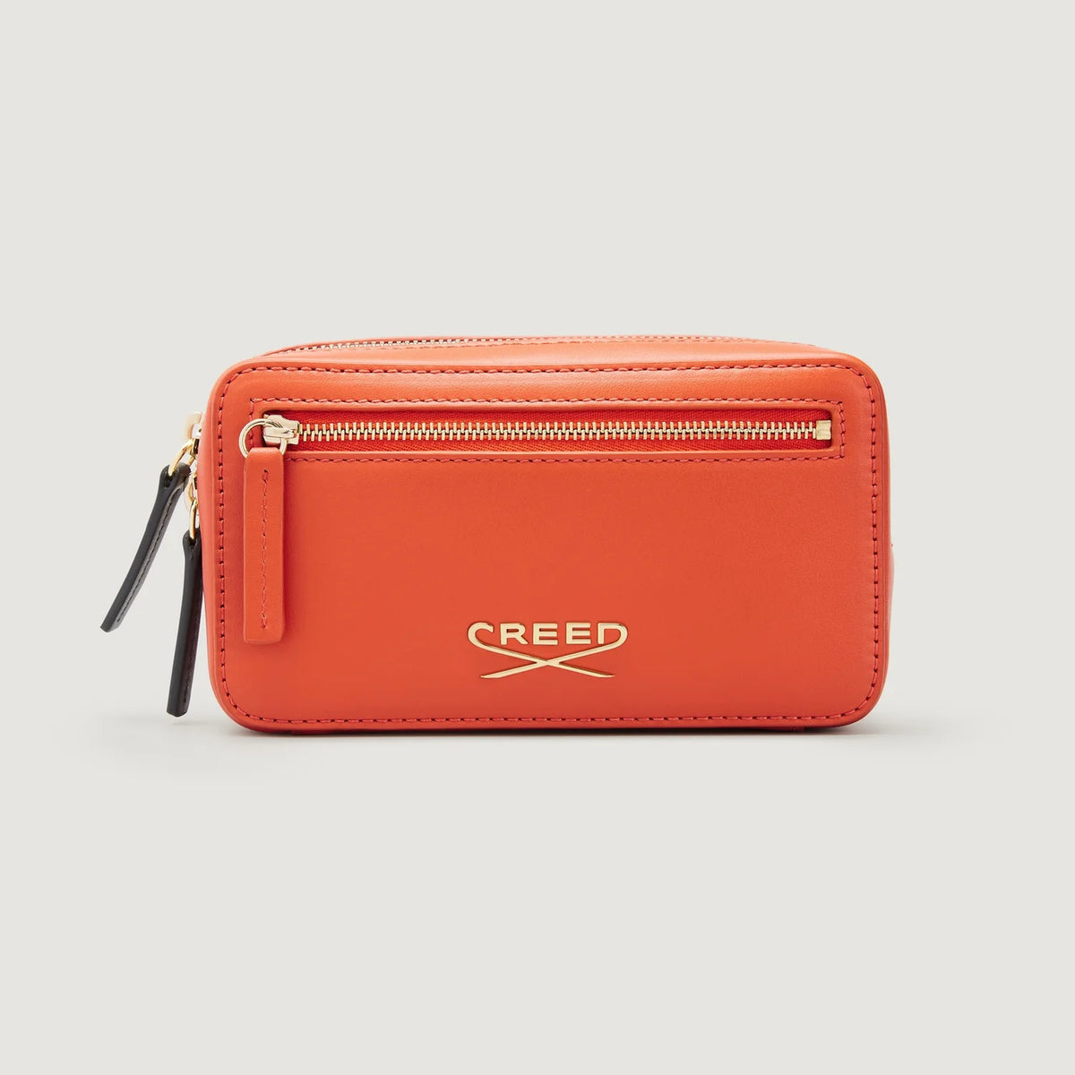 Leather Wash Bag - Citrus