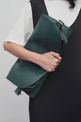 Margaux EW Clutch in Leather