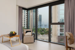 Posh & Arty Apt w/ Direct Burj Khalifa & Fountains Views