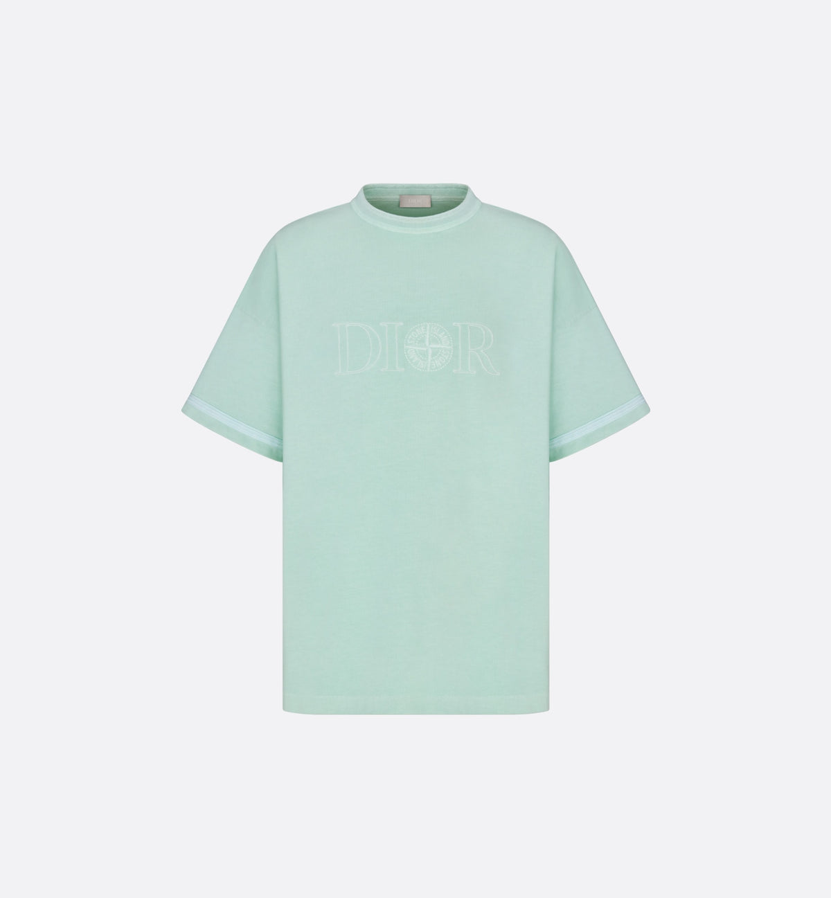 Dior And Stone Island T-shirt, Oversized Fit