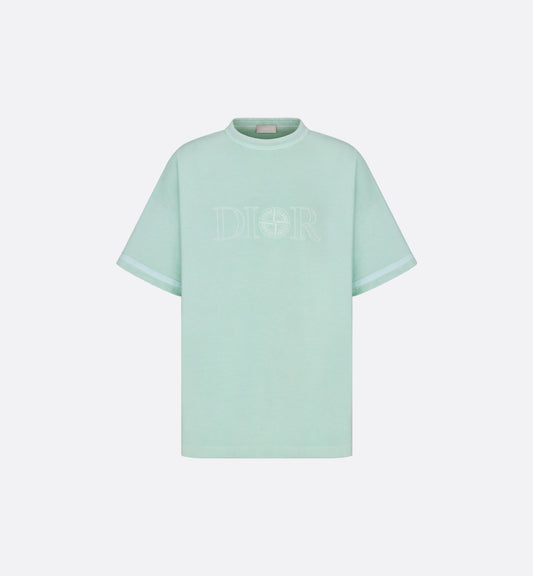 Dior And Stone Island T-shirt, Oversized Fit