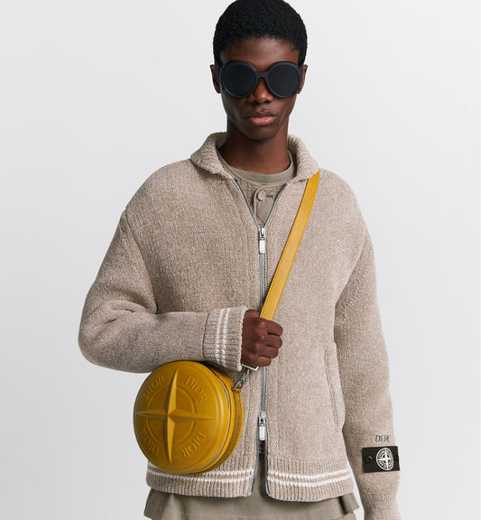 Dior And Stone Island Round Bag — Limited And Numbered Edition