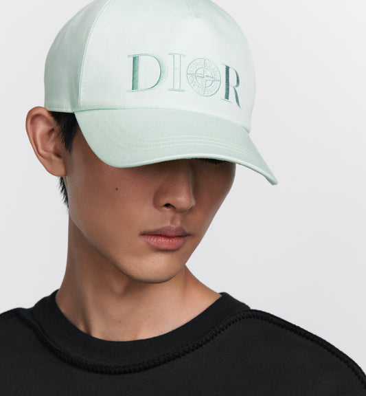 Dior And Stone Island Baseball Cap