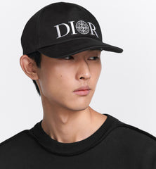 Dior And Stone Island Baseball Cap