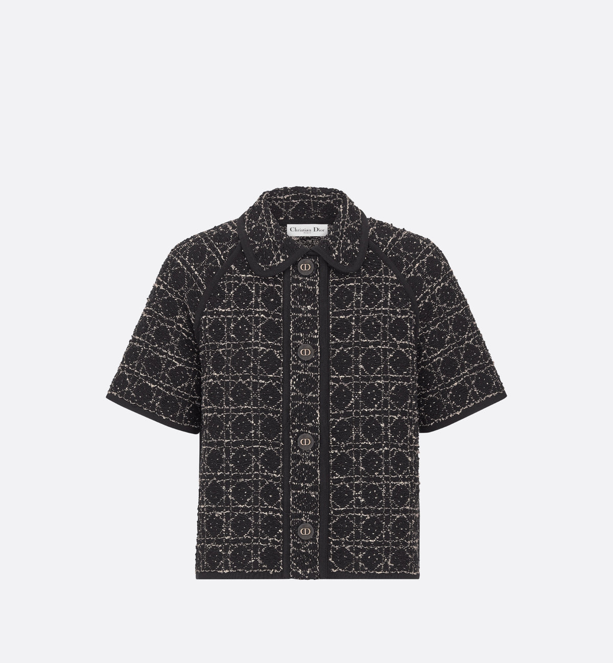 Macrocannage Short-Sleeved Jacket