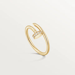 Juste Un Clou Ring, Small Model, Diamonds