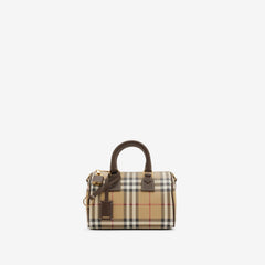 Mini Check Bowling Bag