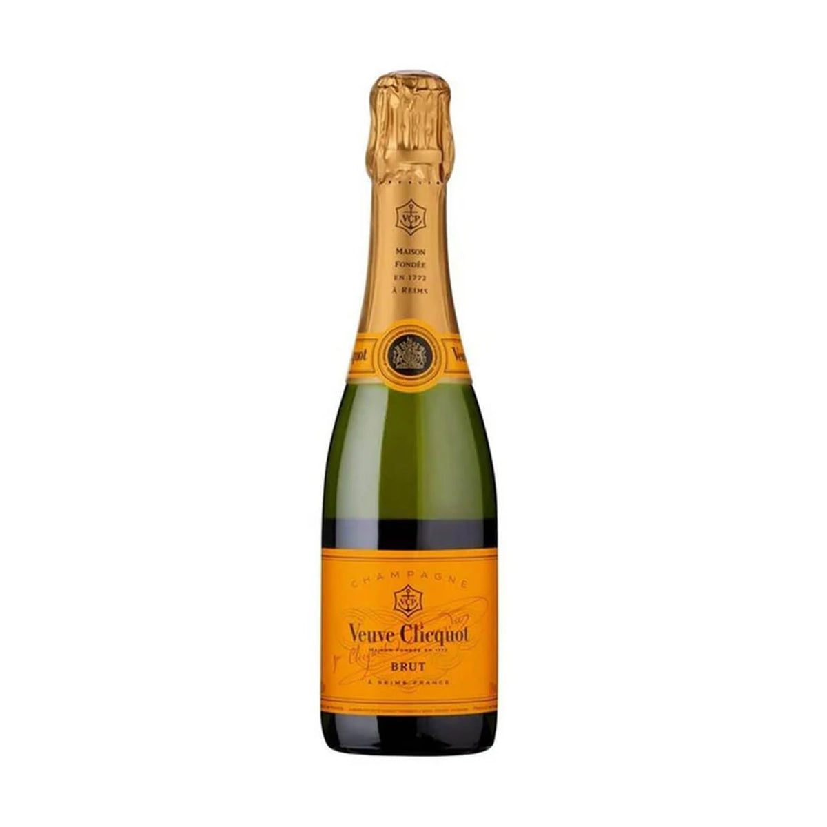 Veuve Clicquot Yellow Label Half Bottle Naked