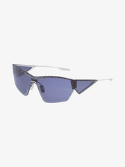 Giv Cut Unisex Sunglasses In Metal With Crystals