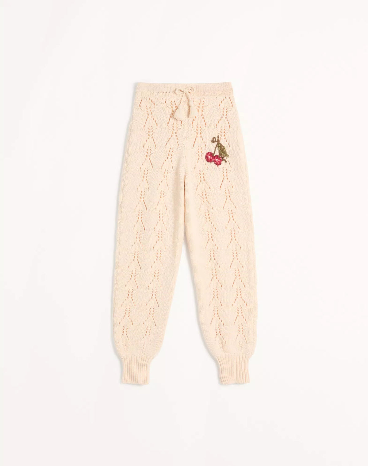 Wool Knit Trousers