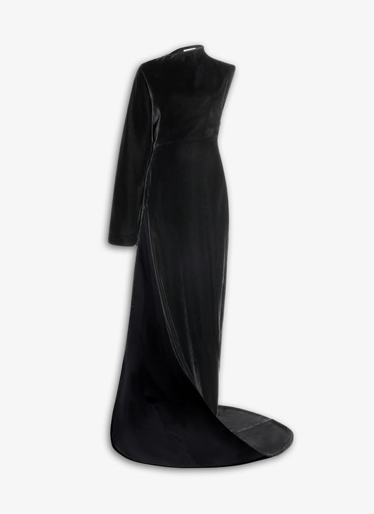 Long Velvet Dress