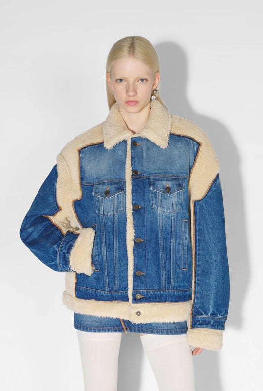 The Denim And Shearling Jacket