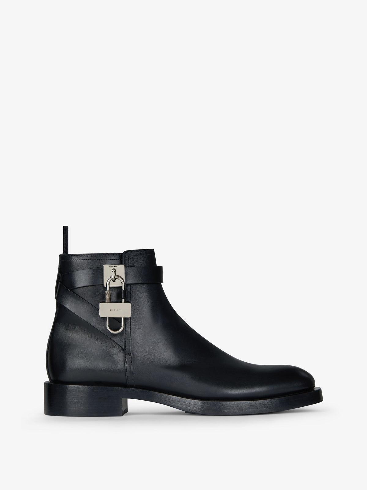 Lock Ankle Boots In Leather