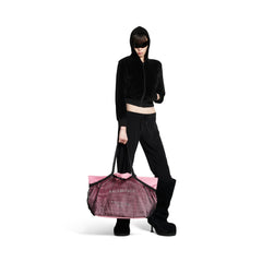 Women's 24/7 Large Tote Bag In Pink/Black