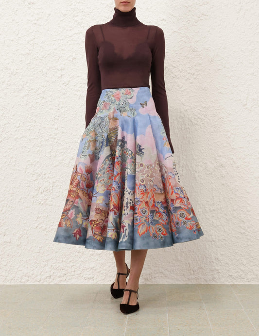 Illustration Godet Skirt