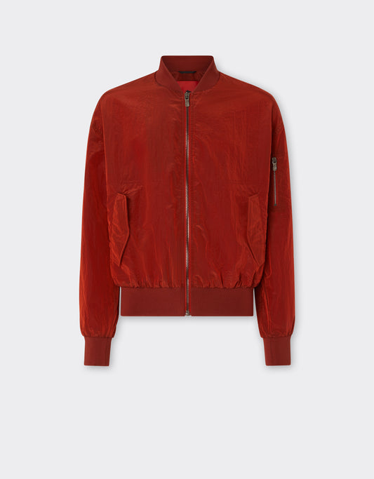 Nylon Bomber Jacket