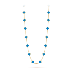 Vintage Alhambra Long Necklace, 20 Motifs