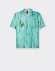 Miami Collection Short-Sleeved Shirt In Silk