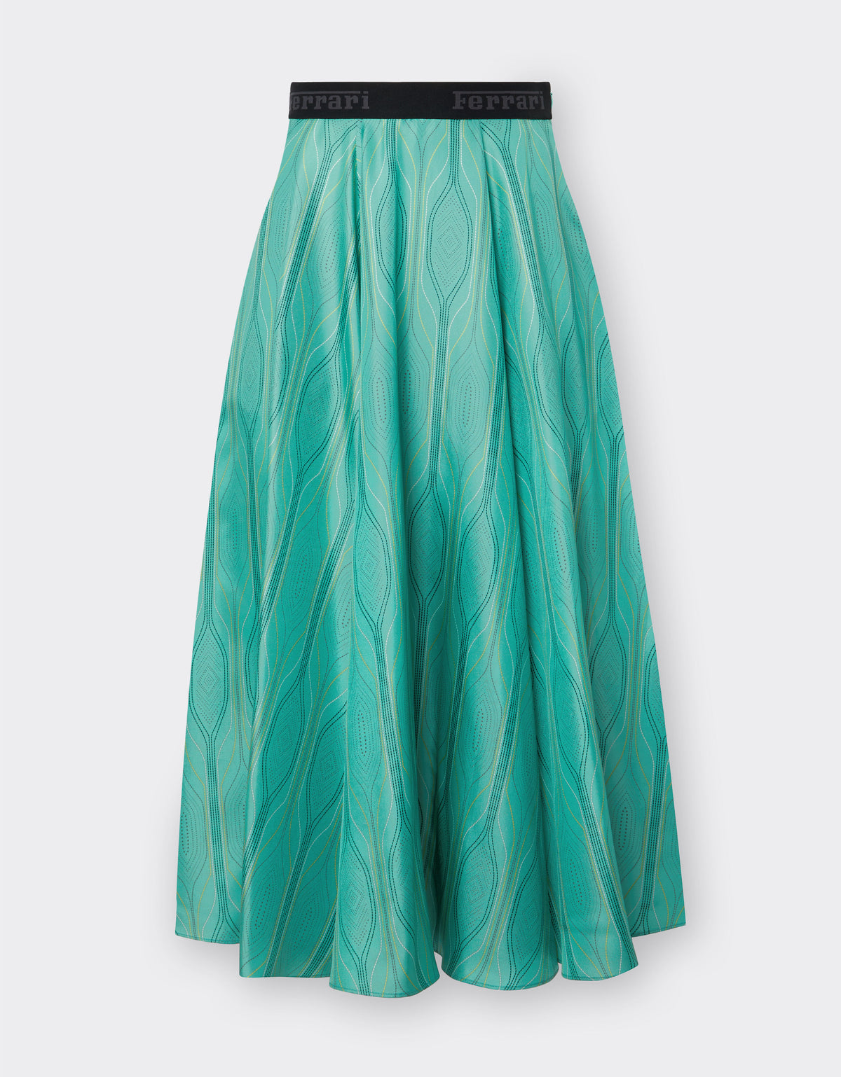 Miami Collection Long Skirt In Silk