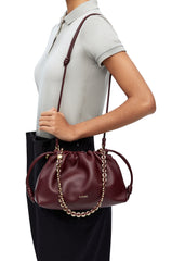 Flamenco Purse Bag In Mellow Nappa Lambskin