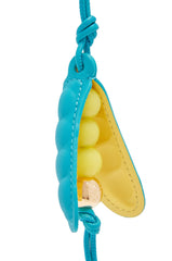 Pea Pod Charm In Classic Calfskin