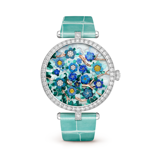 Lady Arpels Heures Florales Cerisier watch