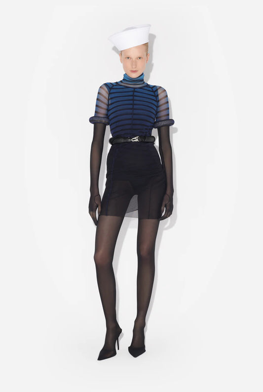 The Short 3D Striped Dress