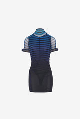 The Short 3D Striped Dress