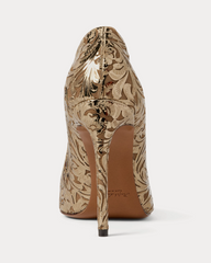 Celia Tooled Goatskin Pump