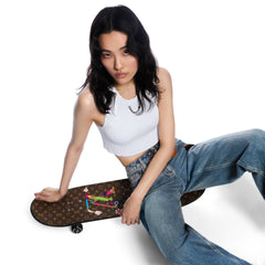 LV x TM Superflat Characters Skateboard