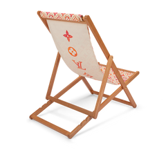 Monogram Flower Tile Deckchair