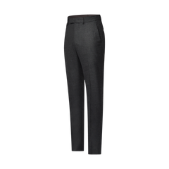 Cashmere and Wool Blend Cigarette Trousers