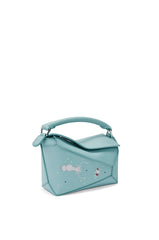 Squid Mini Puzzle Bag In Nappa Calfskin