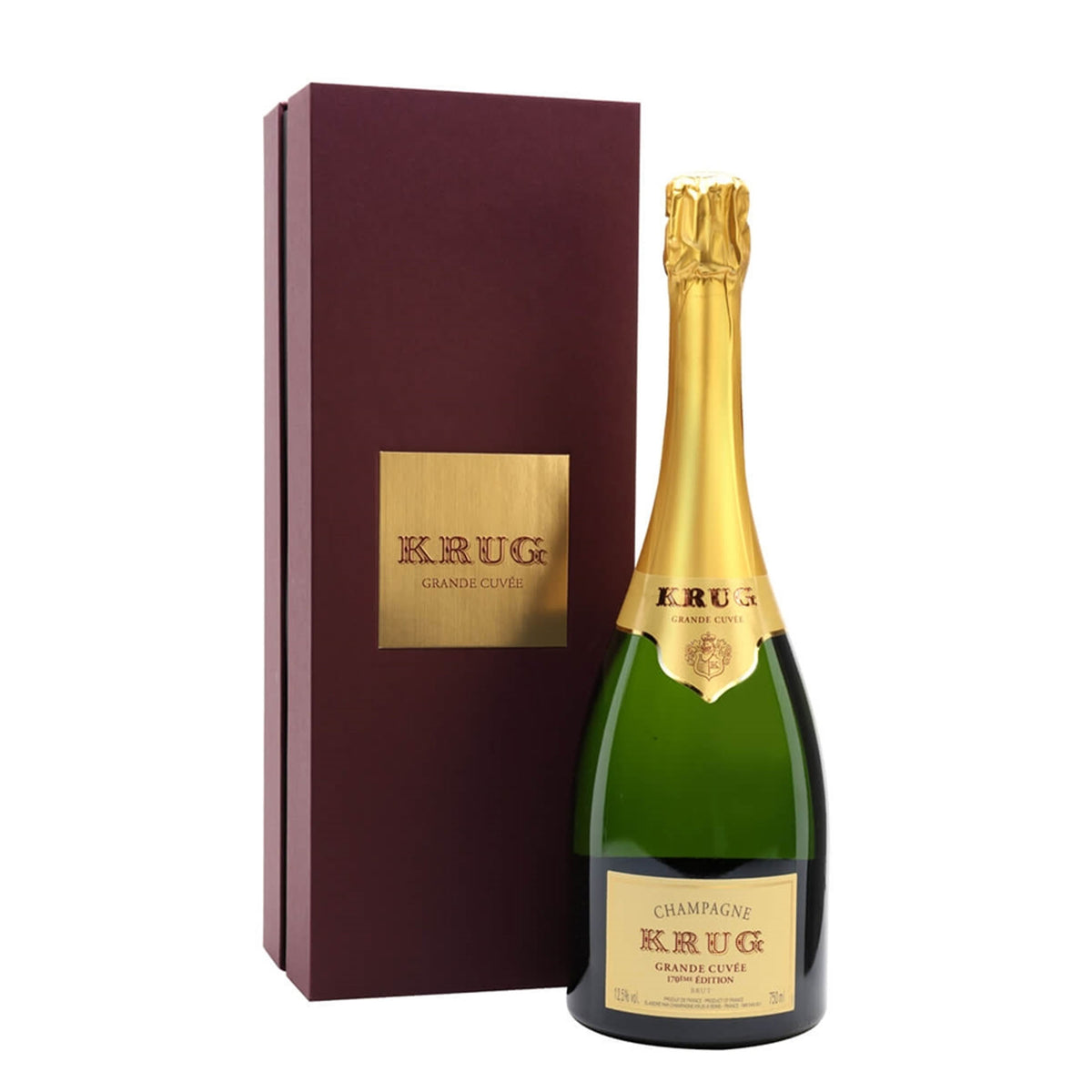 Krug Grande Cuvée Bottle Gift Box