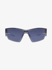 Giv Cut Unisex Sunglasses In Metal With Crystals