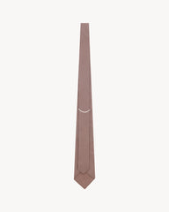 Wide Tie In Silk Grosgrain