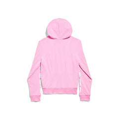 Women's Nologo Zip-up Hoodie Small Fit In Light Pink/White