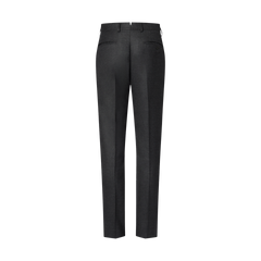 Cashmere and Wool Blend Cigarette Trousers