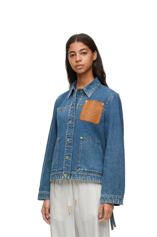 Workwear Jacket In Denim